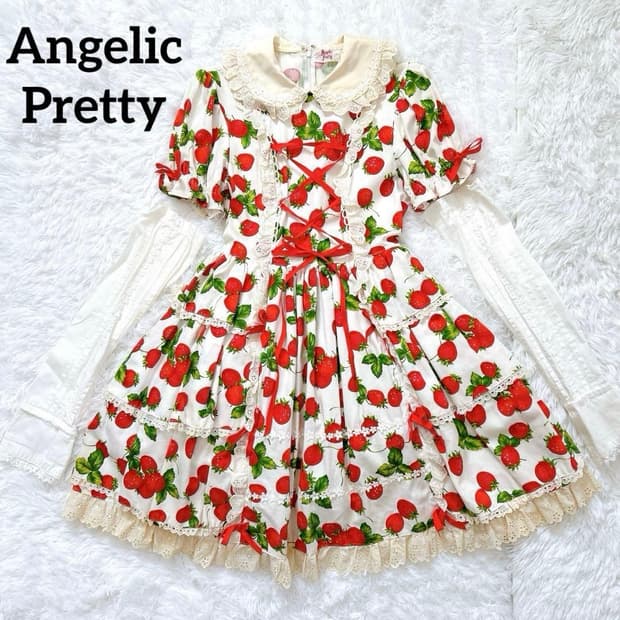 엔젤릭프리티 딸기 히메 원피스