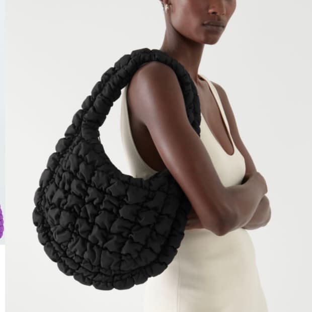 코스 퀄팅백 가방