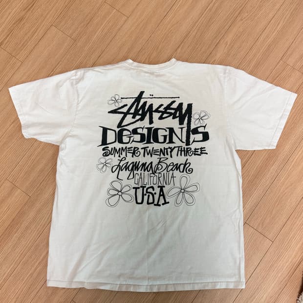 Stussy 스투시 썸머 LB 티셔츠 화이트