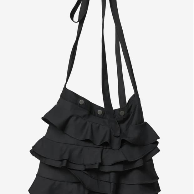플레어업 가방 Faye Frill Bag (FL-733_Black)