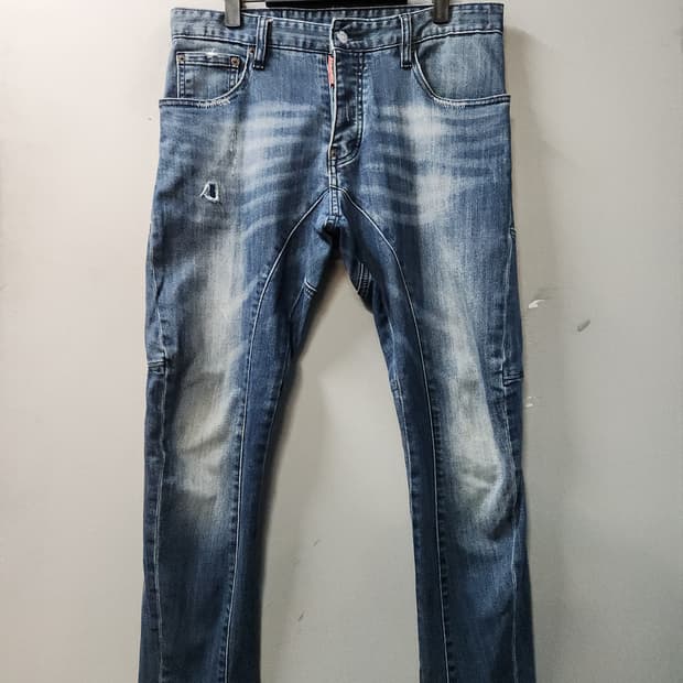 디스퀘어드2 스판 데님 청바지