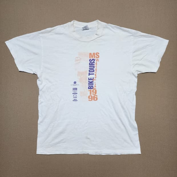 90s DELTA MS Bike Tours 1996 티셔츠114