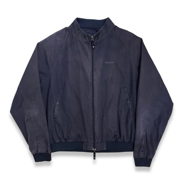 00s Armani Jeans 페이디드 봄버 자켓 XL