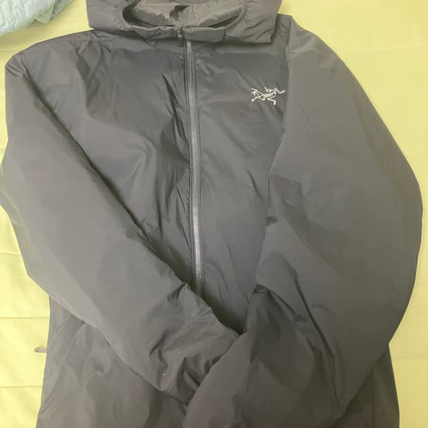[XXL]아크테릭스 아톰 후디 블랙