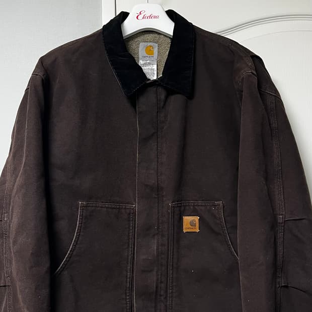 칼하트 j164 다크브라운 워크자켓 xl