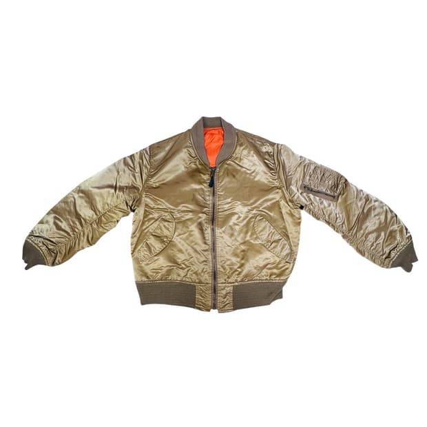 빈티지 콜린스 마원 CORINTH MA-1 리버시블 항공점퍼 L