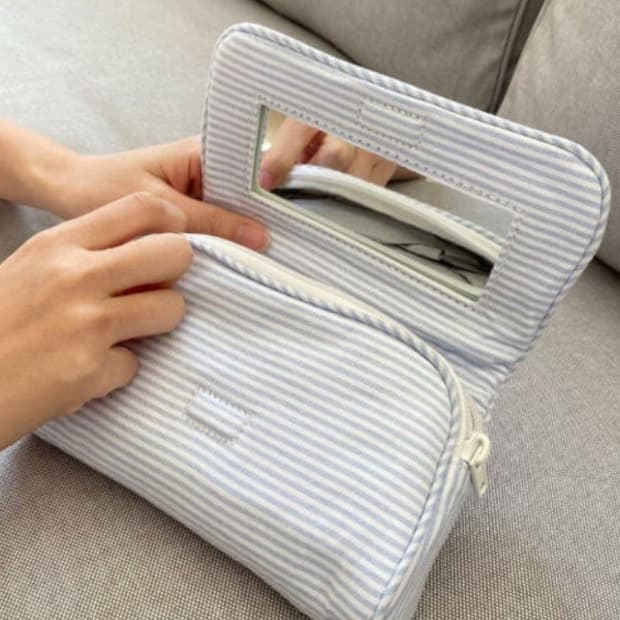 브랜디멜빌 스트라이프 메이크업 파우치