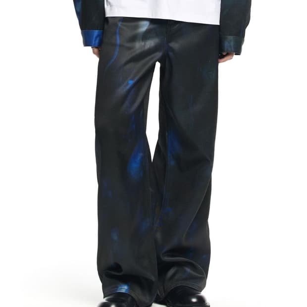 메종미네드 코즈믹 블루 팬츠 48