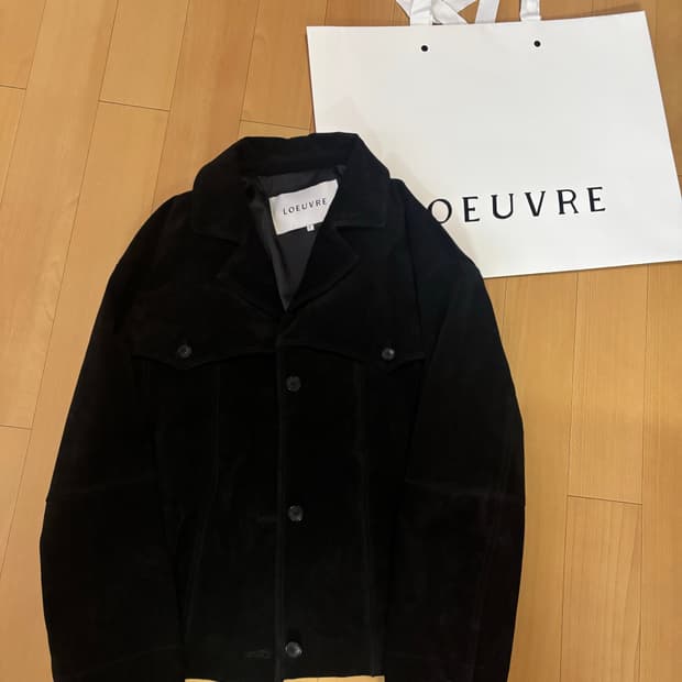 루에브르 리얼스웨이드 자켓