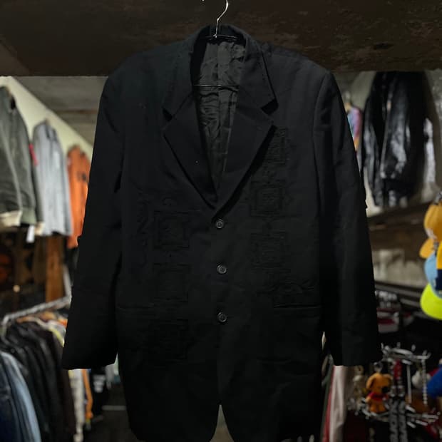 Yoshiyuki Konishi 코니시 요시유키 90s 패턴 블레이저