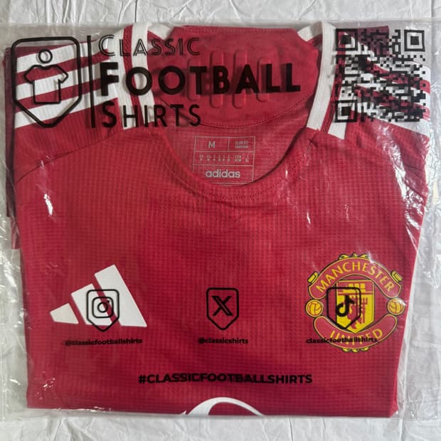 24-25 맨체스터 유나이티드 홈 선수지급용 유니폼