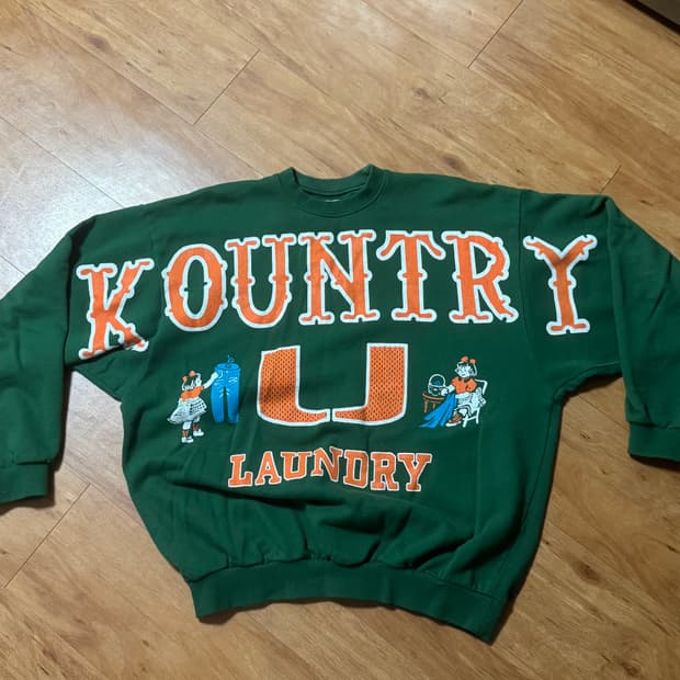 캐피탈 컨트리 맨투맨 원사이즈