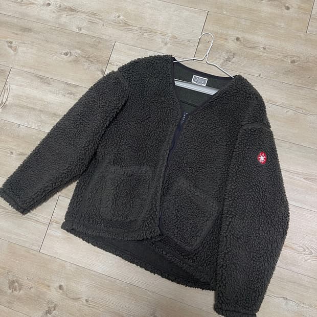 [ Cav Empt ] 카브엠트 보아 플리스 집업 M