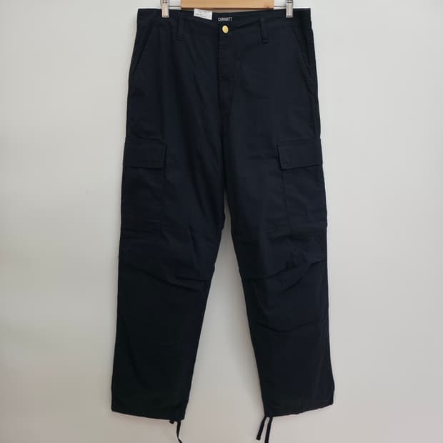 [32/32] [새상품] 칼하트 wip 블랙 카고 팬츠