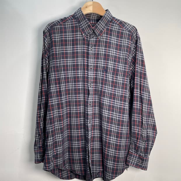 버버리 체크 셔츠