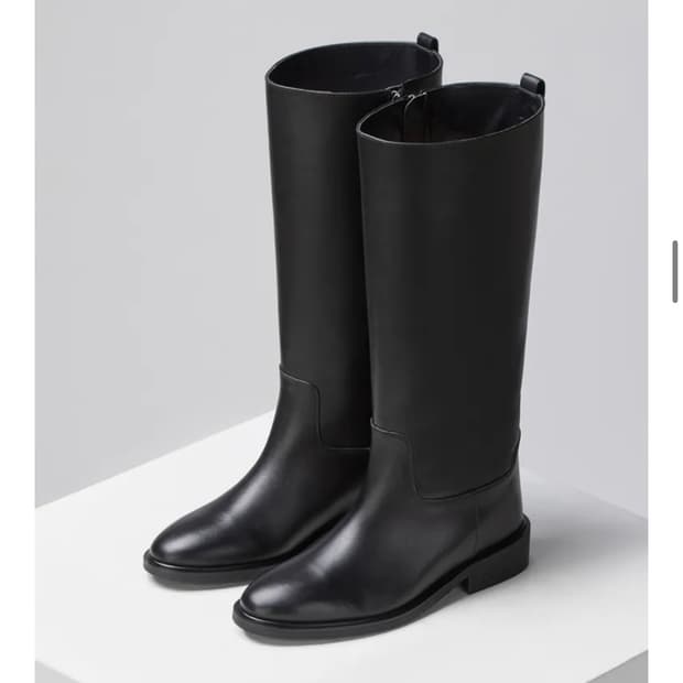 [실착1회] 아카이브앱크 에센셜 롱부츠 37