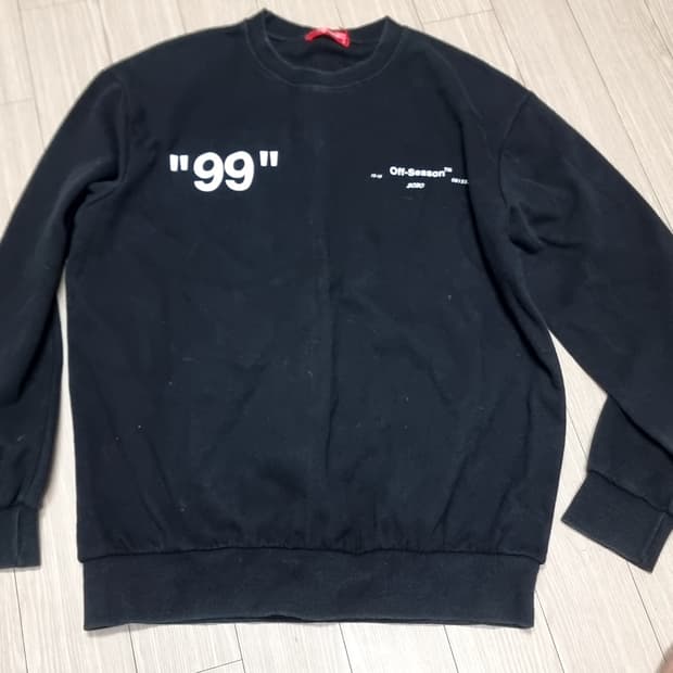 수푸림 "루니툰99" 블랙 맨투맨 티셔츠(xl)