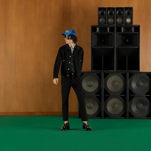 구찌 홀스빗 데님 자켓