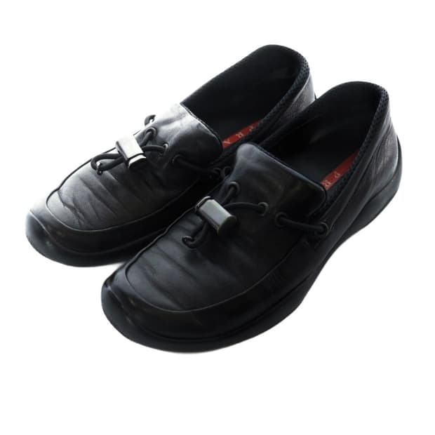 2000s 프라다 스포츠 토글 로퍼