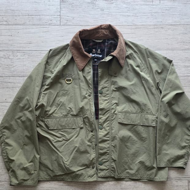 24SS 바버 논왁스자켓