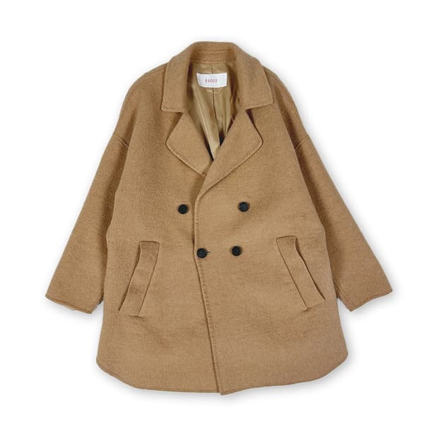 SOUP 울 90% 더블코트