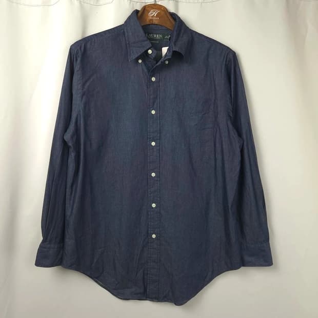 남XL-2XL 폴로랄프로렌 데님 셔츠 긴팔