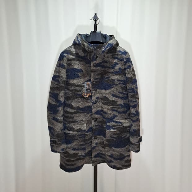 (새제품) 칼스헤이먼 룸버스 카모 후드 패딩코트 52 B289