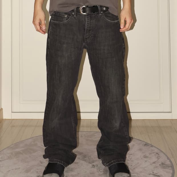 리바이스 559 빈티지 데님 블랙진 [SE-188]