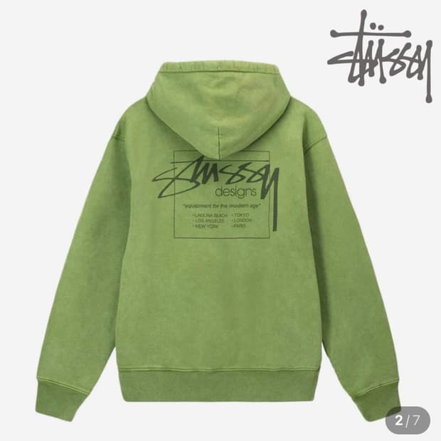 스투시 후드티 (M)