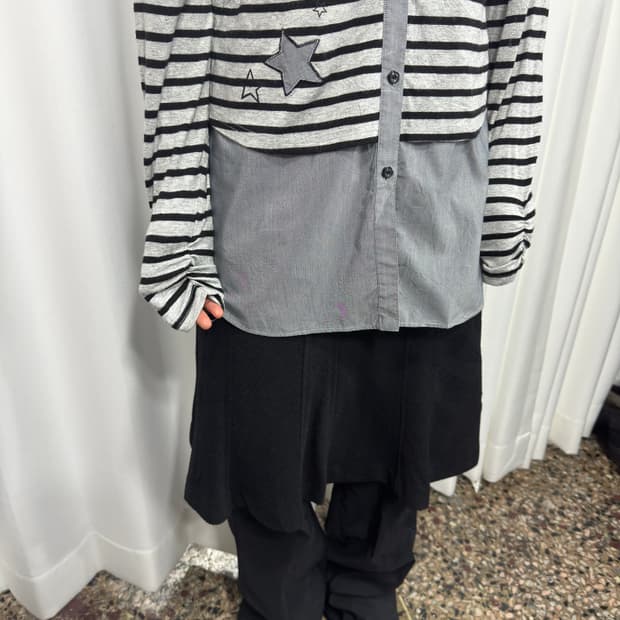 vagiie shirt layered top