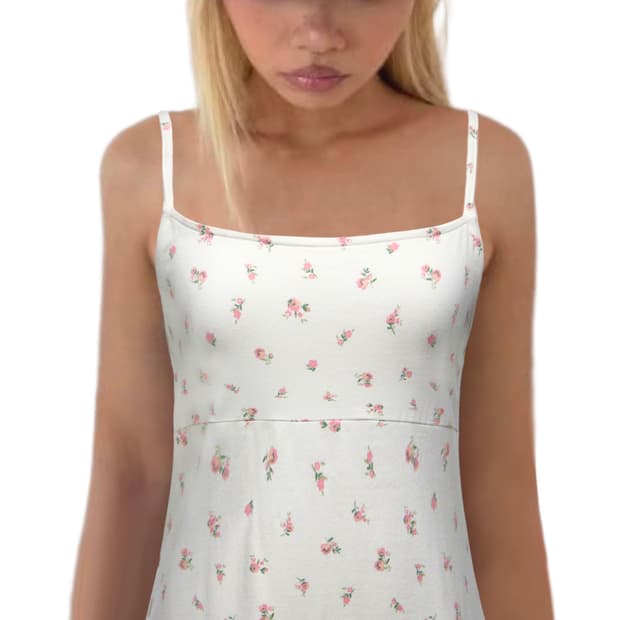 Flower Pattern one-piece