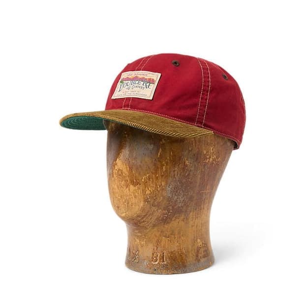 더블알엘 코듀로이 빌 오일클로스 볼캡