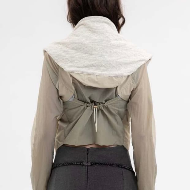 혜인서 muffler jacket 머플러 자켓