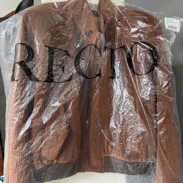 렉토 코듀로이 자켓 새상품 판매합니다 m/l