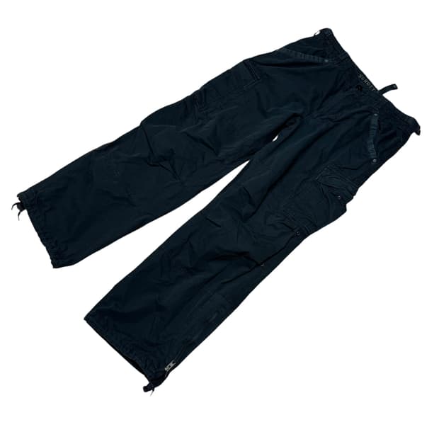 쇼트 카고 블랙 팬츠 34사이즈