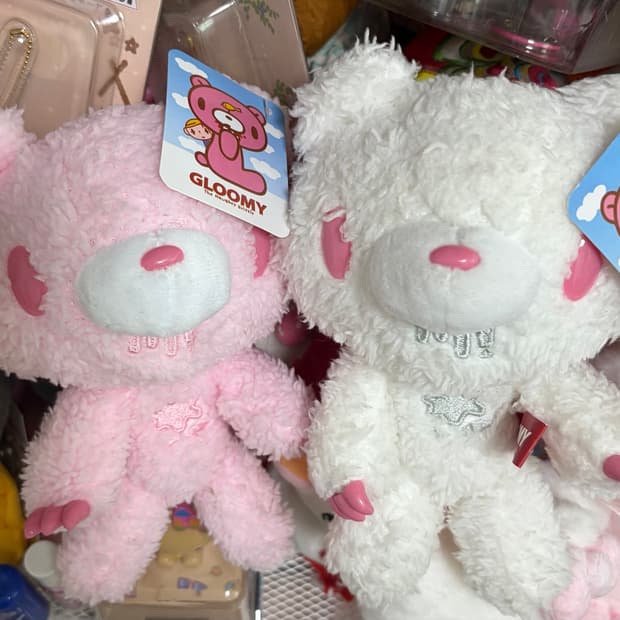 일괄 글루미베어 핑크 범용토끼 곰 갸루 지뢰계 산리오 산엑스 일본 인형