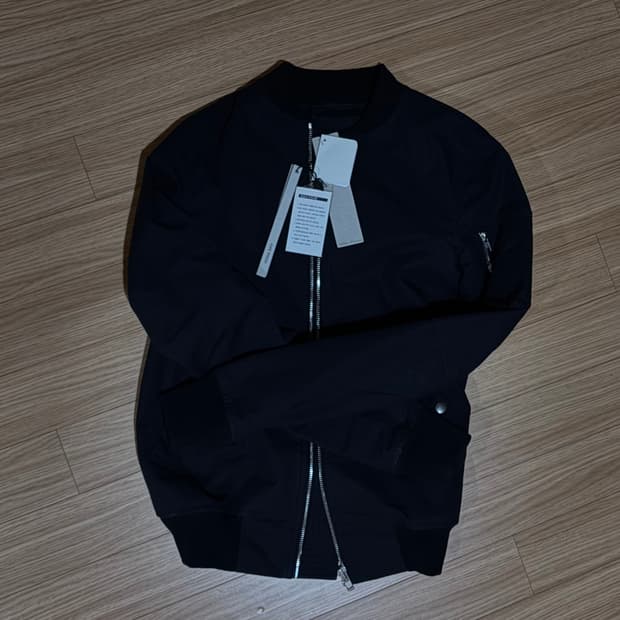 (46) 릭오웬스 플라이트 봄버 국문택 새상품