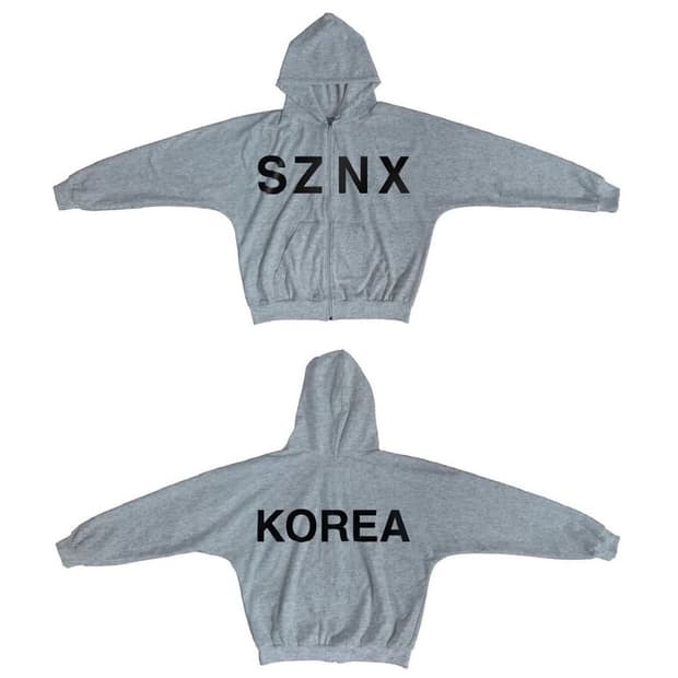 Ye(칸예웨스트)콘서트 md 이지시즌10 코리아 후드집업 1사이즈