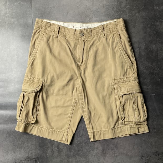 TOMMY HILFIGER 토미힐피거 카고 하프팬츠 A01192