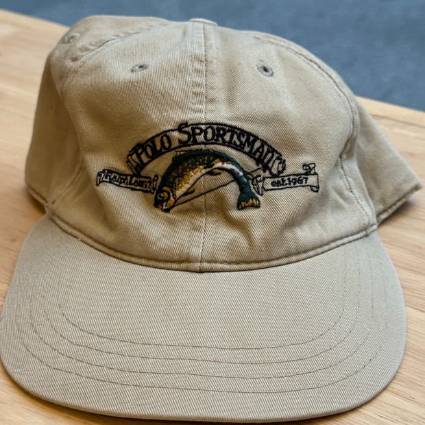 폴로 랄프로렌 90s 스포츠맨 피쉬 볼캡