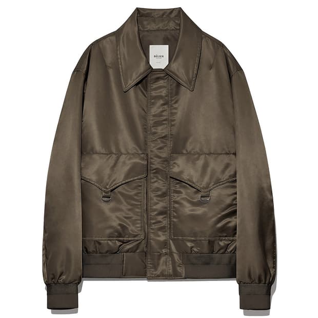 (M) Belier padded oversize bomber jacket
