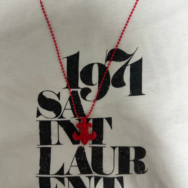 실리크롬 BS Fleur Pendant Red