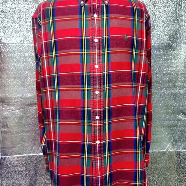 ♤필독♤ 폴로 랄프로렌 타탄 체크셔츠