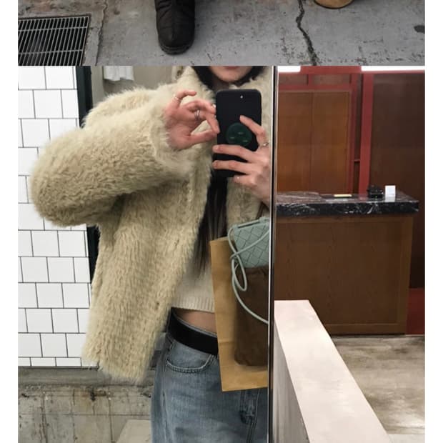 도매택 브리드 25FW 램스퍼 무스탕자켓