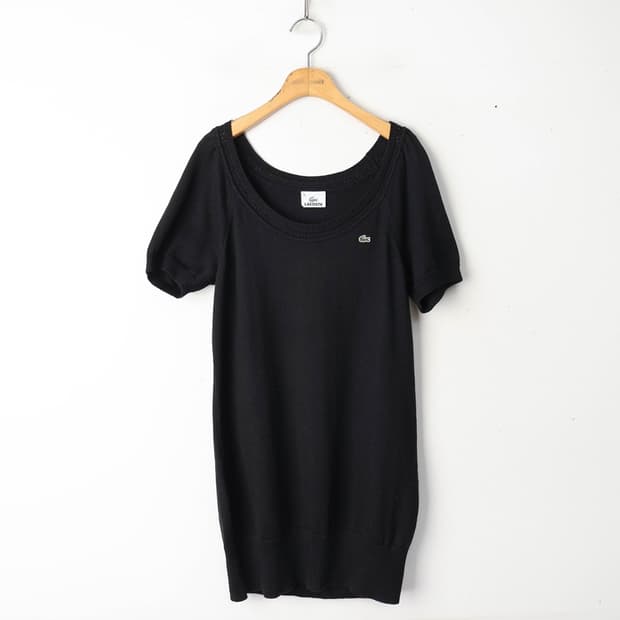 55/라코스테 울 코튼 롱니트티