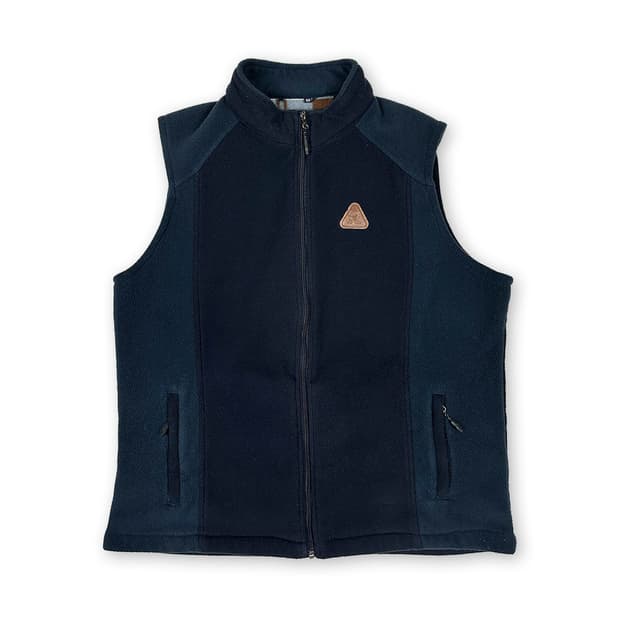 배색 플리스 베스트