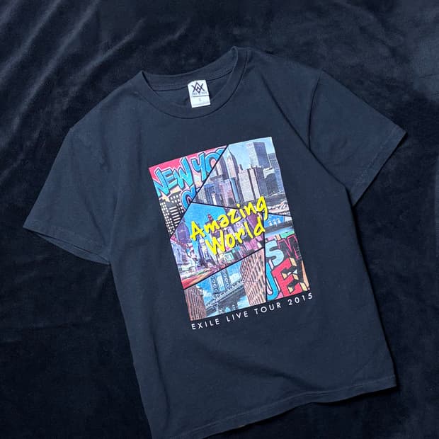 일본빈티지 EXILE 투어 티셔츠