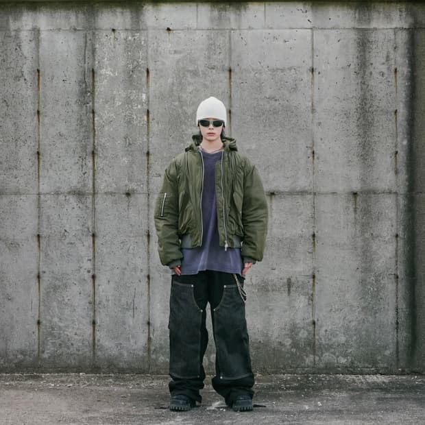 로어링라드 후드 셔링 ma-1 카키