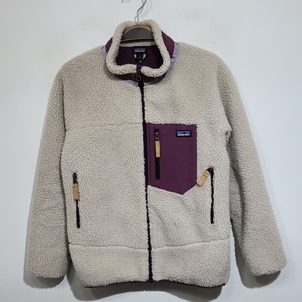 (S) 파타고니아 플리스 점퍼 뽀글이 후리스 자켓 레트로 