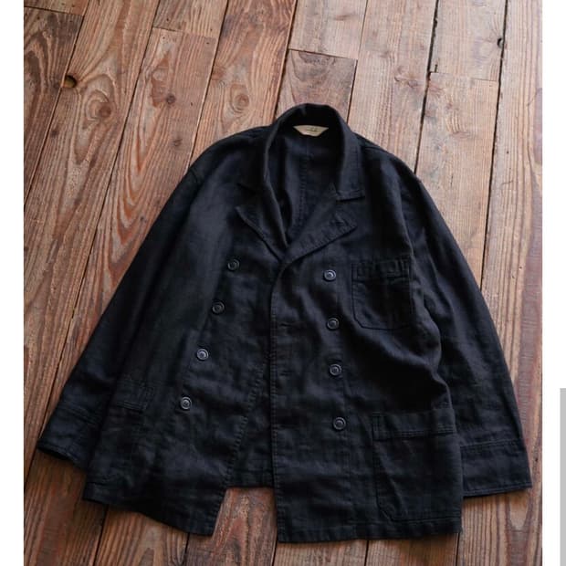 워드로브41  컴포트 더블 자켓 블랙